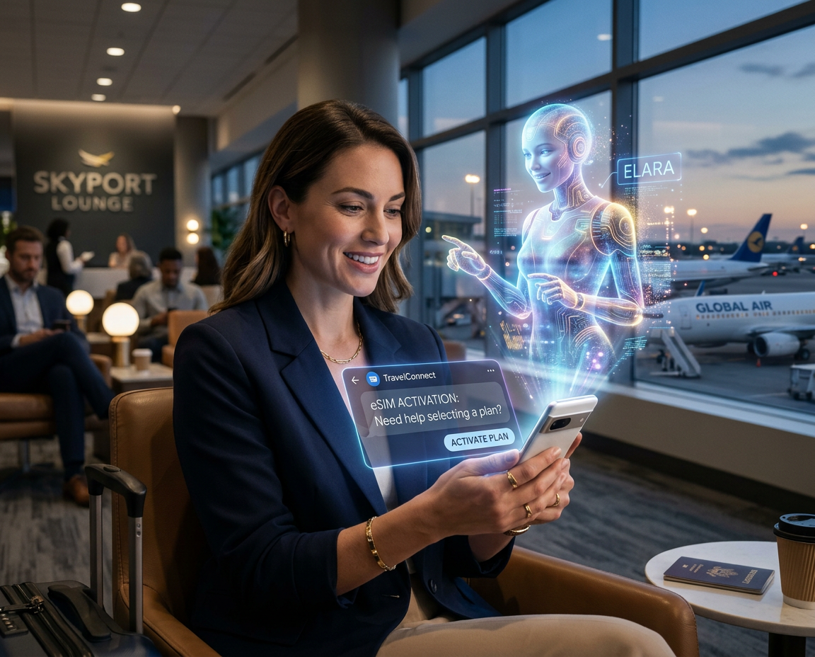 esim ai agent no app needed